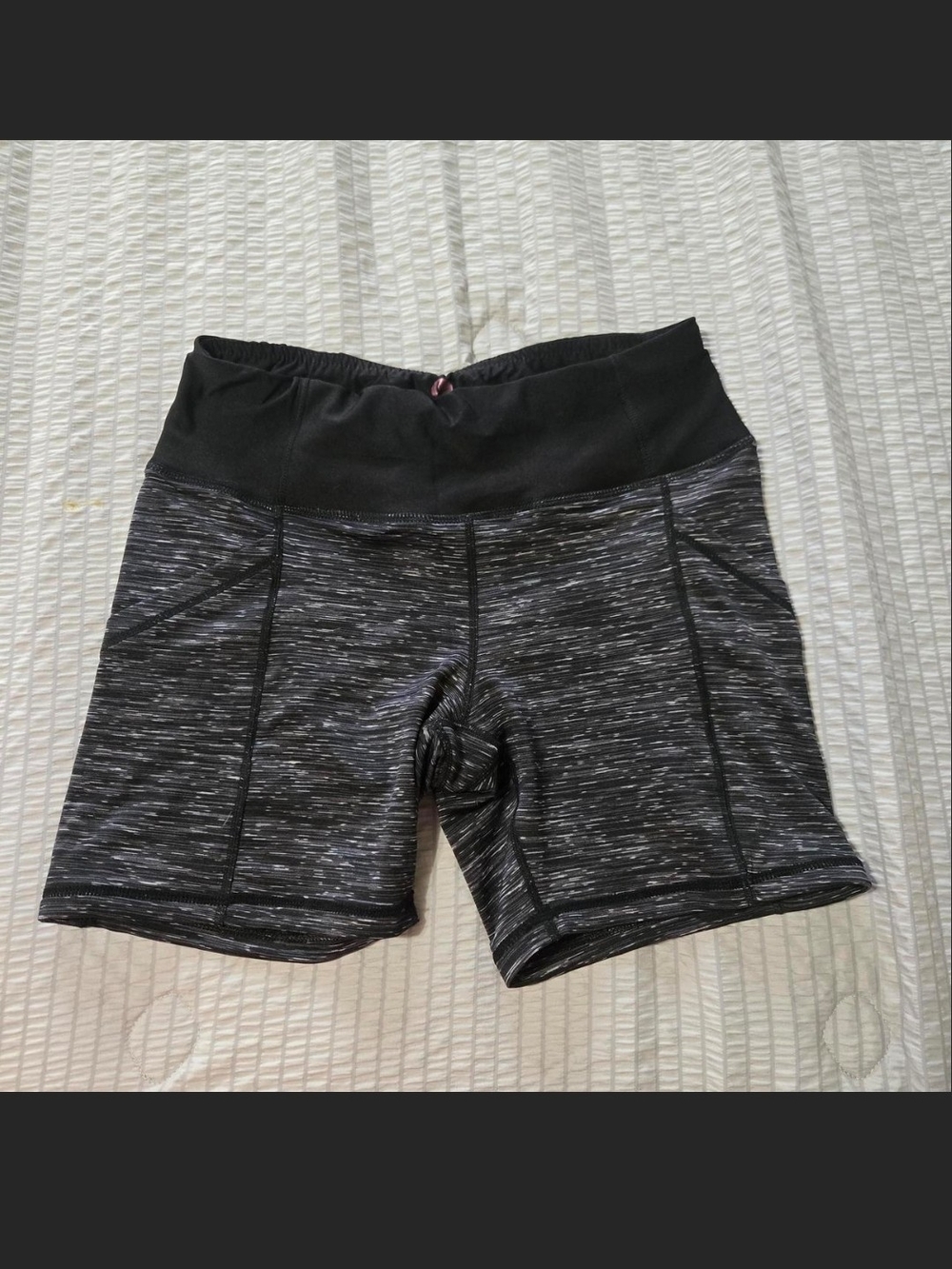 90 Degree By Reflex Black High-Rise Athletic Shorts
